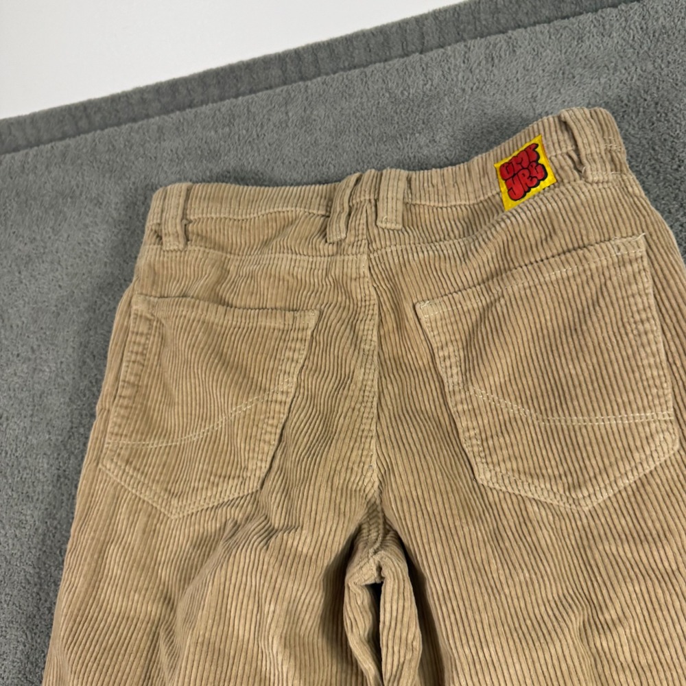 Empyre Loose Fit Corduroy Pants Tan Khaki Skater Streetwear Mens 27